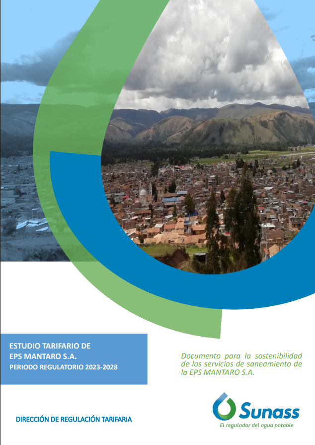 Fotografía aérea ilustrativa sobre estructura tarifaria y gestión ambiental de cuencas
